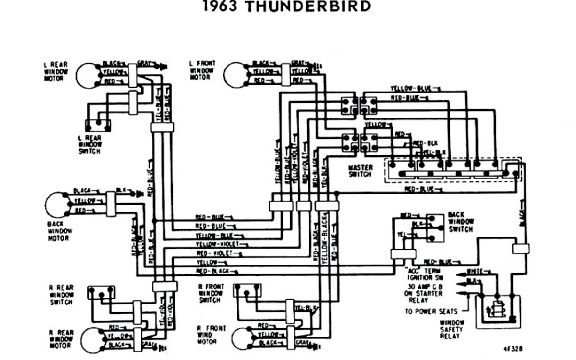 1965 Thunderbird Power Window Wiring Diagram from roysenterprise.com